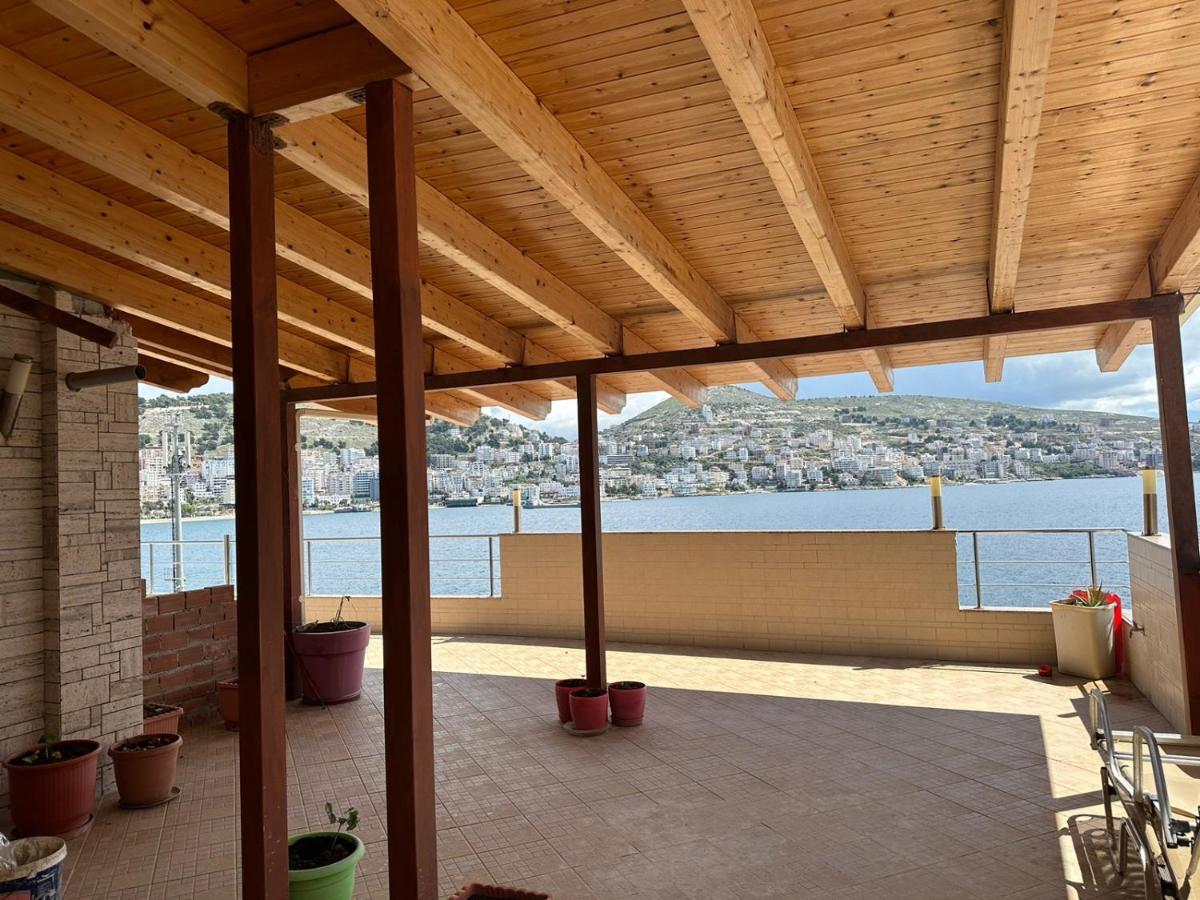 Ferienwohnung Penthouse Sea View Sarandë Exterior foto